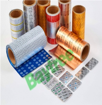 PTP blister Aluminium foil